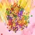 [CL64] CONFETTI CON FORMAS "HEART IRIS"