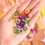 [CL64] CONFETTI CON FORMAS "HEART IRIS" - comprar online