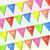 [CL884] BANDERÍNES FLÚO HAPPY BIRTHDAY - comprar online