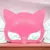 [CL784-1] ANTIFAZ GLITTER "CAT" X12UN. - comprar online