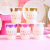 [BH718] VASO "FELIZ CUMPLE" MULTICOLOR METALIZADO x10un. - comprar online