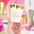 [BH718] VASO "FELIZ CUMPLE" MULTICOLOR METALIZADO x10un. - tienda online
