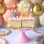 [BH470] VELAS FRASE "HAPPY BIRTHDAY" - SE PRENDEN TODAS JUNTAS en internet