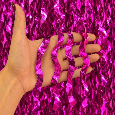 [BH946] CORTINAS METALIZADAS "WAVY" en internet