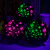 [BH833] GLOBOS DE LÁTEX ESTAMPADOS FLÚO "FLOWERS" X10 UN