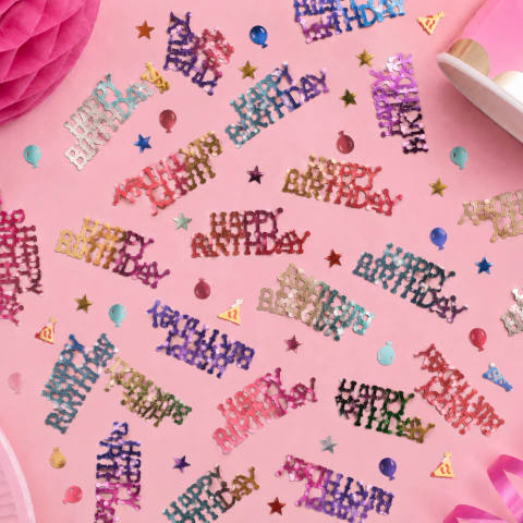 [CL66] CONFETTI CON FORMAS "STARS"