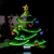 [BH567] CARTEL LED CON EFECTO INFINITO "ARBOLITO DE NAVIDAD" - comprar online