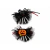 [HW91] HEBILLA PARA EL PELO HALLOWEEN "LAZOS". - comprar online