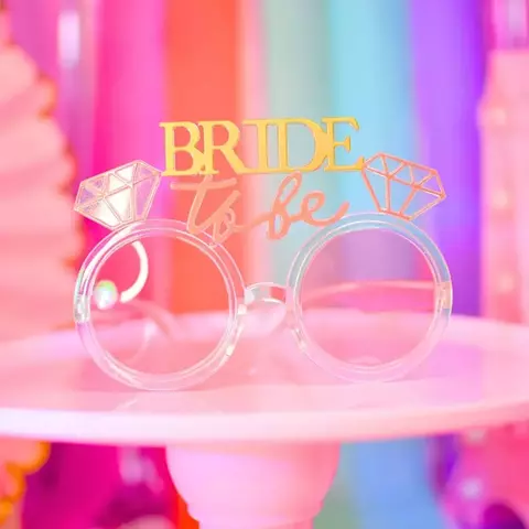 [CL727] ANTEOJOS ROSA "BRIDE TO BE" - comprar online