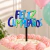 [BH988] TOPPER FRASE FELIZ CUMPLEAÑOS "GRAFFITI" - comprar online