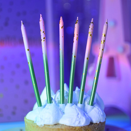 [CL364] VELAS DEGRADE "GOLDEN" X6UN