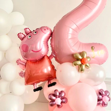 [CL444] GLOBO PERSONAJE "PEPPA PIG" X5UN.