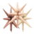 [CL447] GLOBOS ESTRELLA 4D 22" "NUDE COLORS" X5UN.