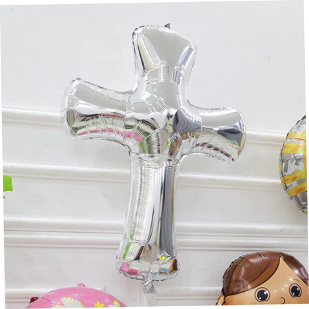 [CL453] GLOBOS "CRUZ COMUNIÓN" X5UN. - comprar online