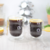 [CL475] VASO DE VIDRIO CON DOBLE FONDO "WAVY" 200ML
