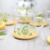 [CL603] TAZAS DE VIDRIO CON TAPA "AVOCADO" en internet