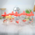 [CL605] TAZAS DE VIDRIO CON TAPA "WATERMELON SMOOTHIE" en internet