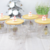 [CL608] TAZAS DE VIDRIO CON TAPA "SNOWMAN" - Casa Lavalle