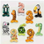 [CL634] GLOBOS NÚMERO "ANIMAL NUMBERS" X5UN 16" en internet