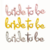 [CL682] GLOBO FRASE "BRIDE TO BE" CURSIVA