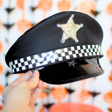 [CL692] GORRO DE POLICIA "OFICIAL"