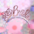 [CL740] VINCHA GLITTER "BRIDE"