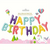[CL777] GLOBO FRASE "HAPPY BIRTHDAY" PASTEL