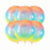 [CL939] GLOBO ESFERA DEGRADÉ MULTICOLOR X5UN