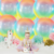 [CL939] GLOBO ESFERA DEGRADÉ MULTICOLOR X5UN - comprar online