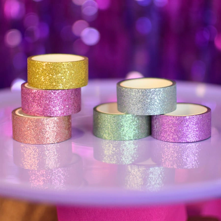 [CL992] WASHI TAPE SET X3 "GLITTER"