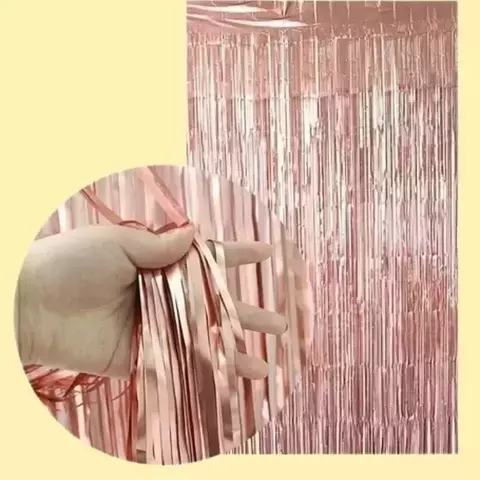 [BH392] CORTINAS METALIZADAS CON FALLA - comprar online
