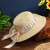 [BH372] SOMBRERO DE YUTE "BRIDE STRASS" - comprar online