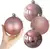 [CL462] ESFERAS NAVIDEÑAS 5CM X12UN - Casa Lavalle