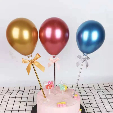 [EZ216] GLOBOS CHROME 5" X100UN