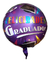[EZ261] GLOBOS 18" FELICIDADES GRADUADO ESTRELLAS