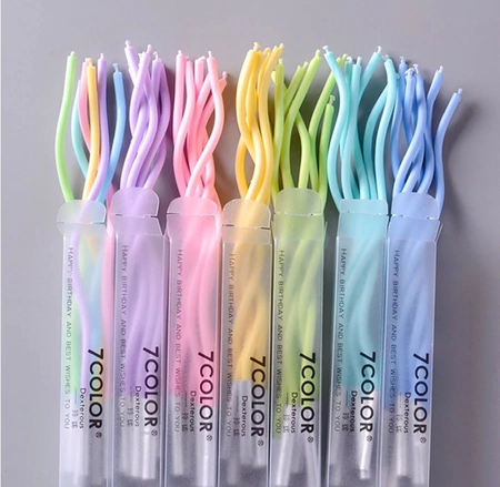 [EZ268] VELAS CANDE PASTEL X6UN - comprar online