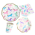 [EZ661] PLATOS "LOVE UNICORNIO" X10UN