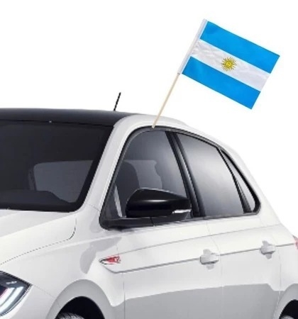 [EZ809] BANDERA "ARGENTINA" CON MASTIL PARA AUTO - comprar online