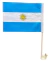 [EZ809] BANDERA "ARGENTINA" CON MASTIL PARA AUTO en internet