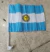 [EZ809] BANDERA "ARGENTINA" CON MASTIL PARA AUTO - Casa Lavalle