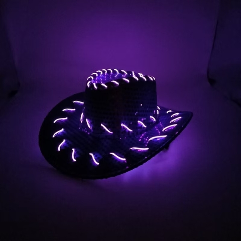 [BH106] SOMBRERO COWBOY LED - comprar online
