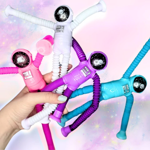 [BH129] JUGUETE TELESCÓPICO LED "ASTRONAUTAS" - comprar online