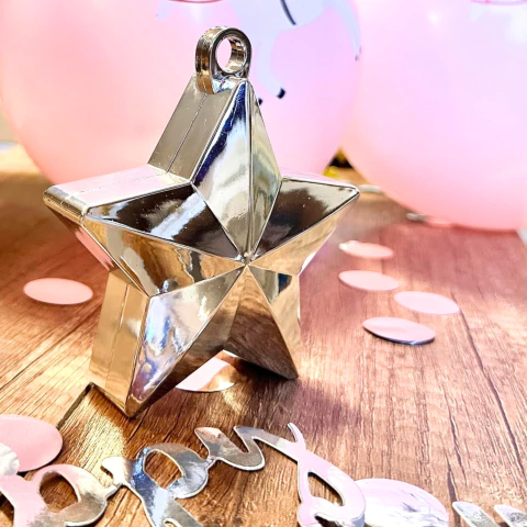 [BH159] PESA PARA GLOBOS STAR METALIZADA X6 - comprar online