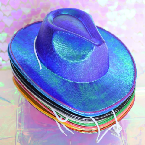 [BH189] SOMBRERO LASER BORDE LED - comprar online