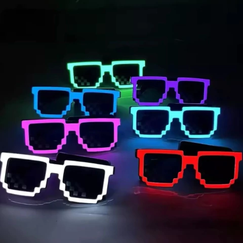 [BH195] ANTEOJOS MINECRAFT CON LUZ LED - comprar online