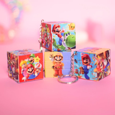 [BH233] LLAVERO CUBO RUBIK IMPRESO SOUVENIR X4UN. - comprar online