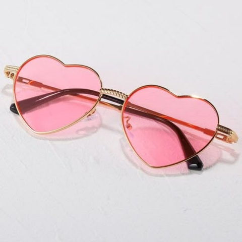 [BH235] ANTEOJOS HEART CRYSTAL PARA NIÑOS X4UN - comprar online