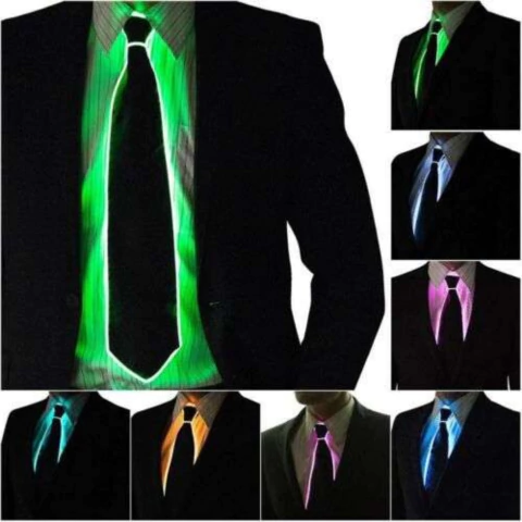 [BH252] CORBATA CON LUZ LED - comprar online
