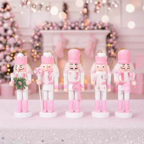 [BH739] CASCANUECES "BLANCO Y ROSA" MEDIUM X5UN. - comprar online