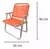 Silla Grande Playa Reposera Plegable Aluminio Reforzada Lüsqtoff CAD0409 - comprar online